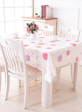加厚PVCc防水桌布 防油台布 免洗餐桌布塑料台布茶几桌垫餐垫