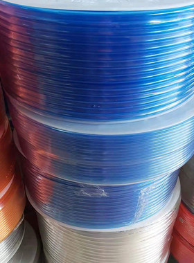 哈威PU气管4X2.5 6X4 8Xv5 10X6.5 12X8蓝色气管红色气管空压机管