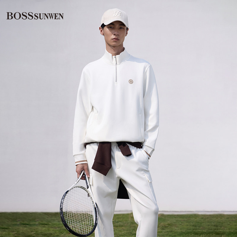 BOSSSUNWEN红外升温保暖卫衣