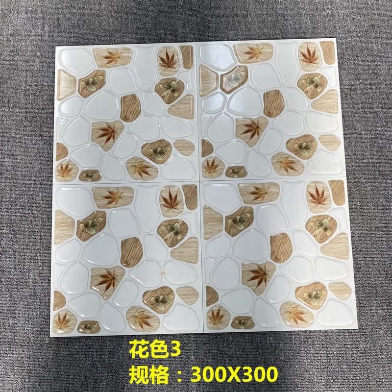 300x300厨房洗手间鹅卵石小花砖室S内网红爆款小地砖