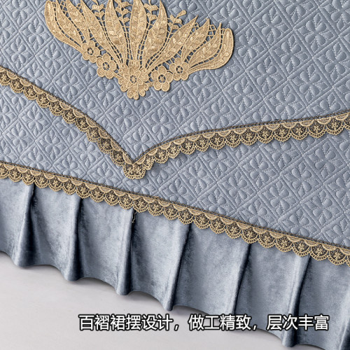 新布艺全包床头罩实木床头套加厚欧式皮床防尘罩1O.5m1.8床保护套