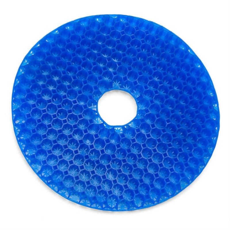 彩色蜂窝凝胶坐垫四季通用透气汽车椅垫软美臀学生硅胶软垫冰凉垫