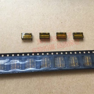 开关6P拨动 开关贴片6位编码 DSHP06TSGER原装 台湾KE间距1.27MM拨码