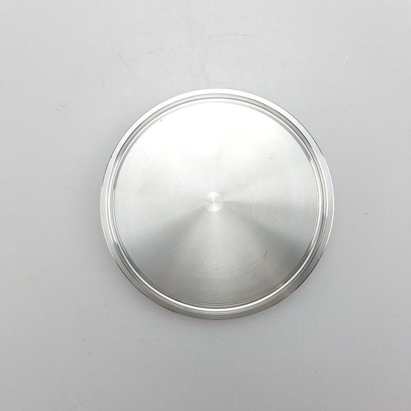 304 316L不锈钢卫生级快装盲板 卡箍式堵头卡盘堵片 快开盲盖闷板