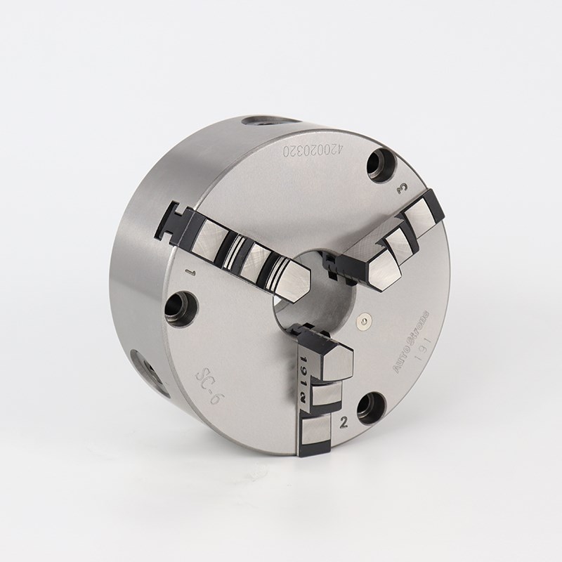 台湾亿川AUTO Strong手动卡盘SC-6三爪自定心卡盘SC-7 8 9卡盘云