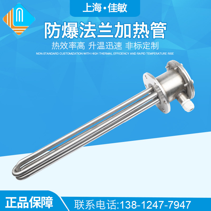 电热防爆电热管法兰非标定制小型不锈钢工业电锅炉大功率加热器