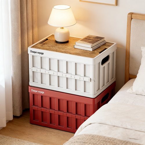 何亦露营收纳箱车载野营储物箱