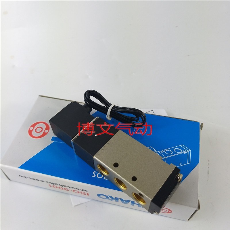 SHAKO新恭电磁阀 AM520-01-S AC220V DC24V气动电控制阀