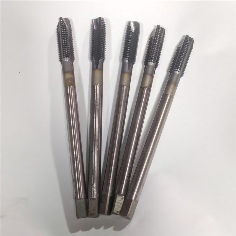 M8X1二手日本进口丝攻 镀钴先端螺尖丝锥 机用丝攻通孔专用深孔