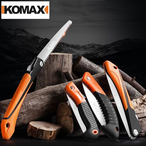 德国KOMAX家用工具手工折叠锯子木工钢锯户外迷你园林果树伐木手