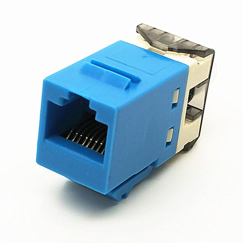 AMP康普安普超六类模块超五类RJ45网络千兆信息网络电话电视模块