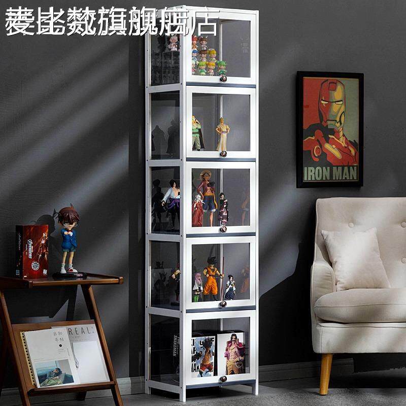 麦比梵展示柜模型压克力展示架乐高非玻璃化妆品产品陈列柜子烟货架家用摆件垫垫床笠拉车