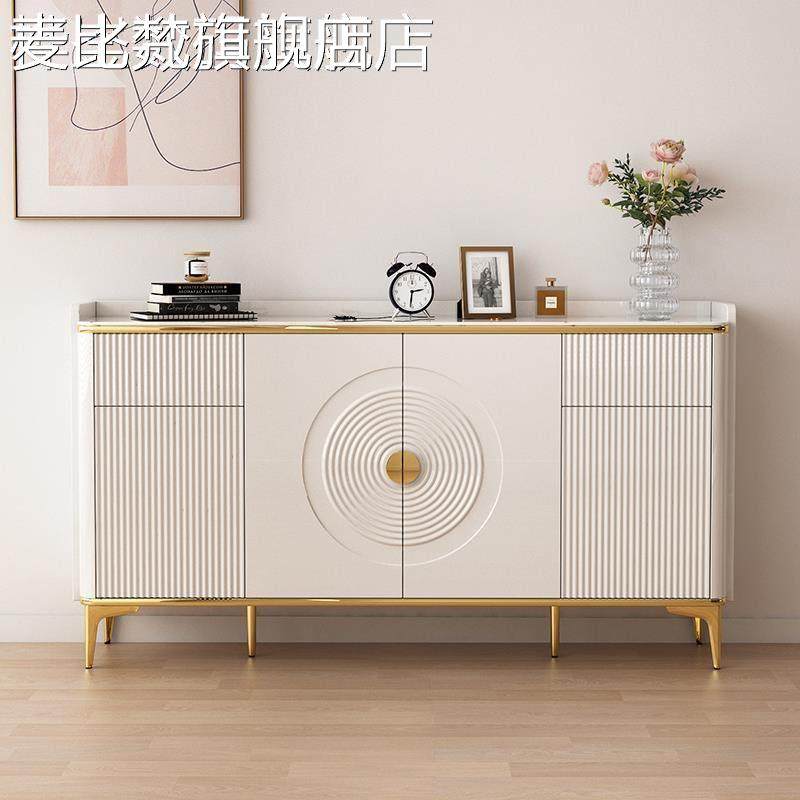 麦比梵轻奢岩板鞋柜家用门口烤漆玄关柜大容量储物隔断门厅柜客厅收纳