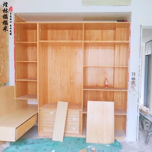 纯实木衣柜家用卧室2o024新款 大衣橱环保衣柜衣帽间女孩儿童房定