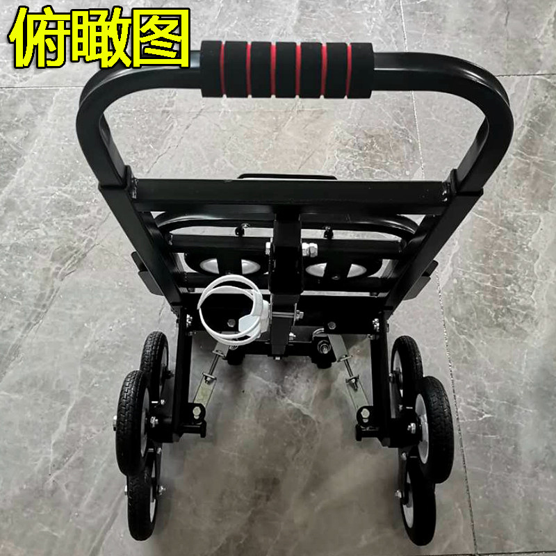 爬楼神器六轮g上下楼搬运折叠轻便工地载重王小拉车家用拉货手推
