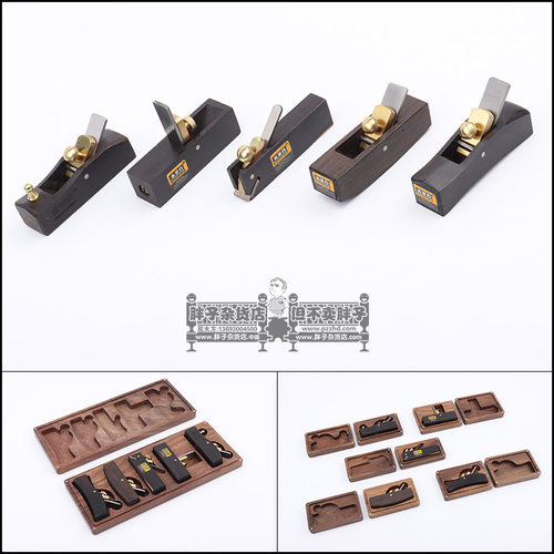 木井方 欧式黑檀特小光刨 KO1053-055-A B C D E 木工刨 刨子 刨