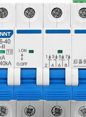 甄选浪涌前置保护器SCB后备保护器防电涌跳闸保护器4P40-12.5KA过