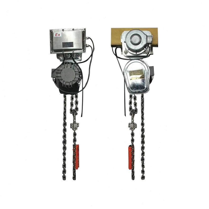甄选猎雕304不锈钢环链电动葫芦380v1吨2吨3吨5吨10T电倒链起重电