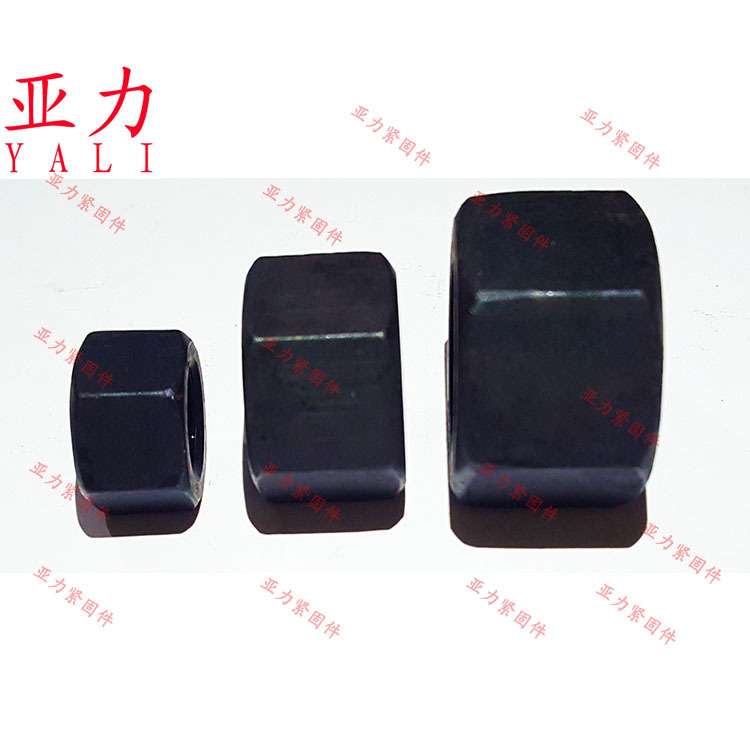 2型六角螺母GB6175加厚螺母 12级35crmo材质高强度加高加长发黑
