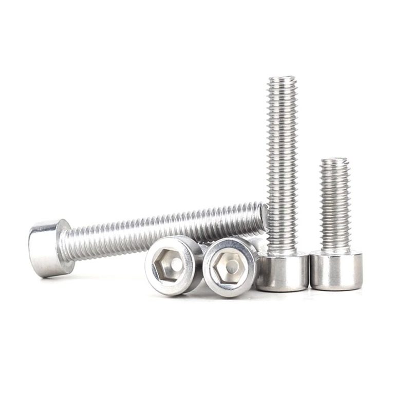 304不锈钢小头杯头内六角螺丝非标圆柱头螺栓M2.5M3*5x6x8x10x12