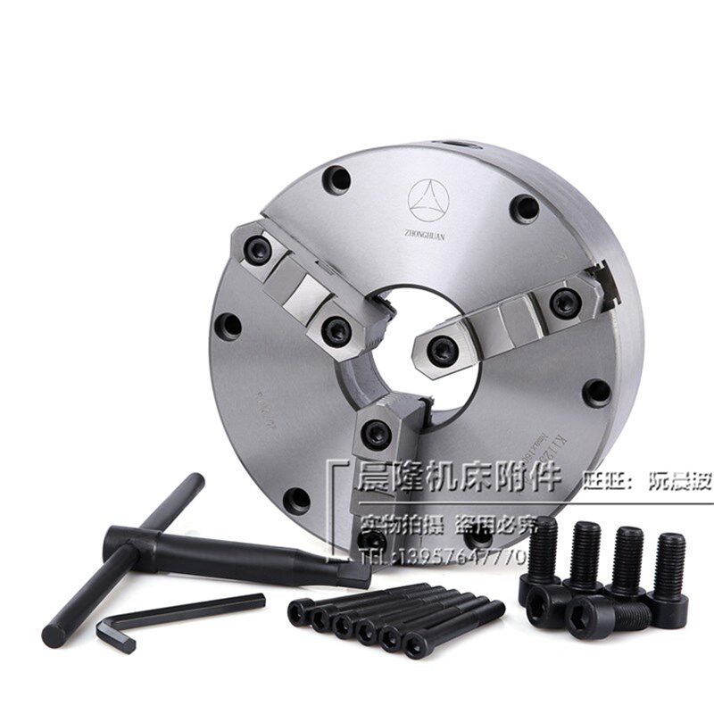 正宗环球众环短锥三爪自定心卡盘K11-250C/A2-8 可配沈阳机床6140