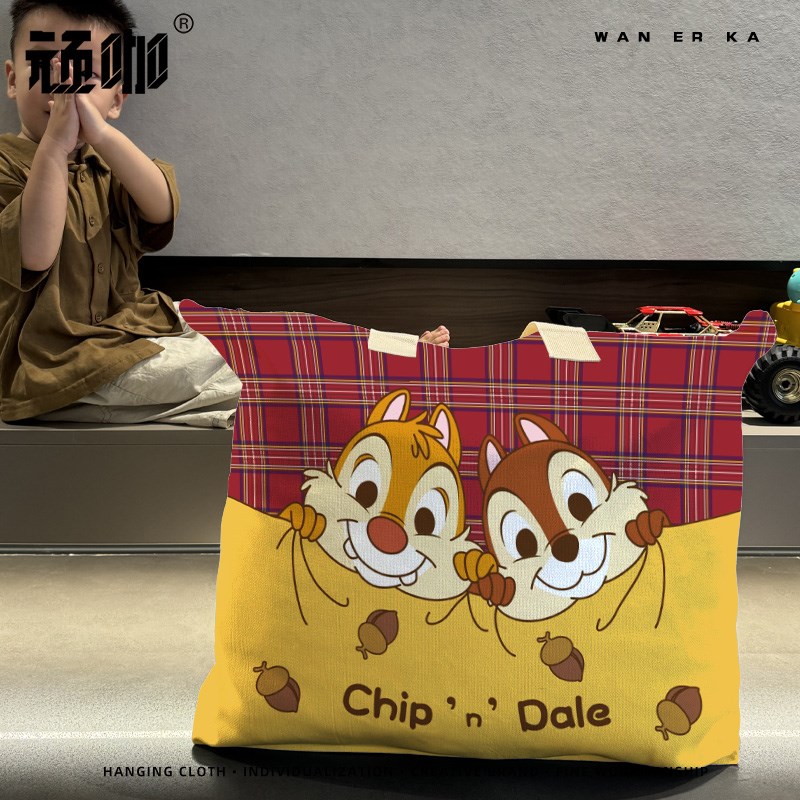 幼儿园被褥收纳袋幼儿园奇奇蒂蒂被褥包耐刮耐磨大容量短途旅行包
