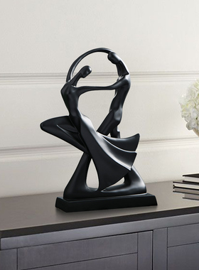 轻奢高档艺术摆件简约现代玄关客厅酒柜电视柜装饰品新婚结婚礼物