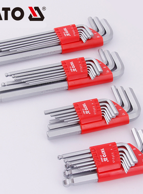 易尔拓工业级内六角扳手YT-58821 58822 58823 58825 5877 5878