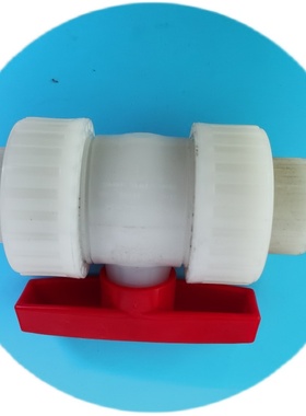 1寸带罗牙铁氟龙高温过滤机PVDF排气阀活接球阀CD100-CD200