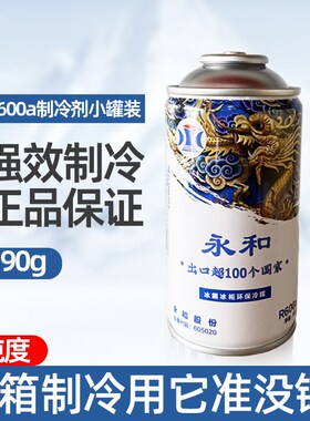 冰箱R600a冷媒美的海尔冷藏柜雪种氟利昂YSJ维修专用冰种制冷剂液