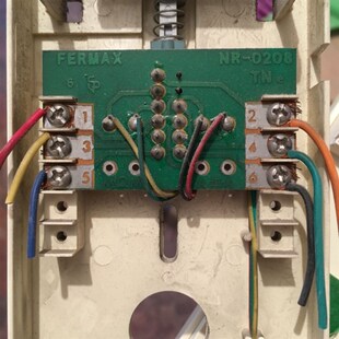 非原装兼容款FERMAX 8044 3393 2086 20440弗曼科斯门铃门禁电话