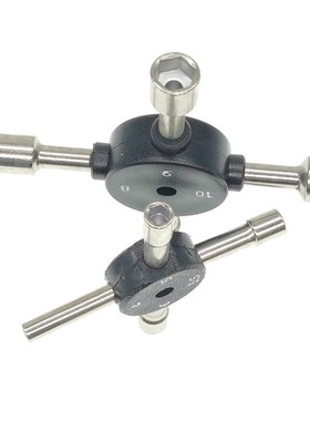 日本SUNFLAG新龟十字型深孔六角套筒螺丝刀扳套装 NO.80  4-10mm