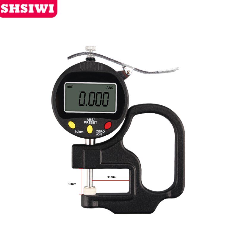 SHSIWI/思为 数显百分测厚规纸张皮革薄膜厚度计千分测厚规