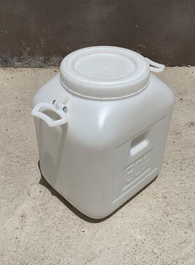 50升食品级特厚塑料蜂蜜专用桶100斤带盖密封储水桶酵素桶酿酒桶