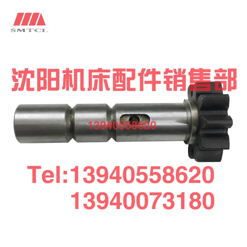 天津 天水 机床CQ CW61100 61125尾座齿轮轴 3049  Z10台尾齿条轴