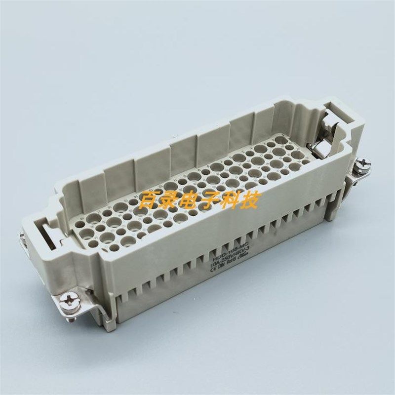 WEVEL威乐重载连接器HDD-108-M 108针公芯矩形航空插头HARTING