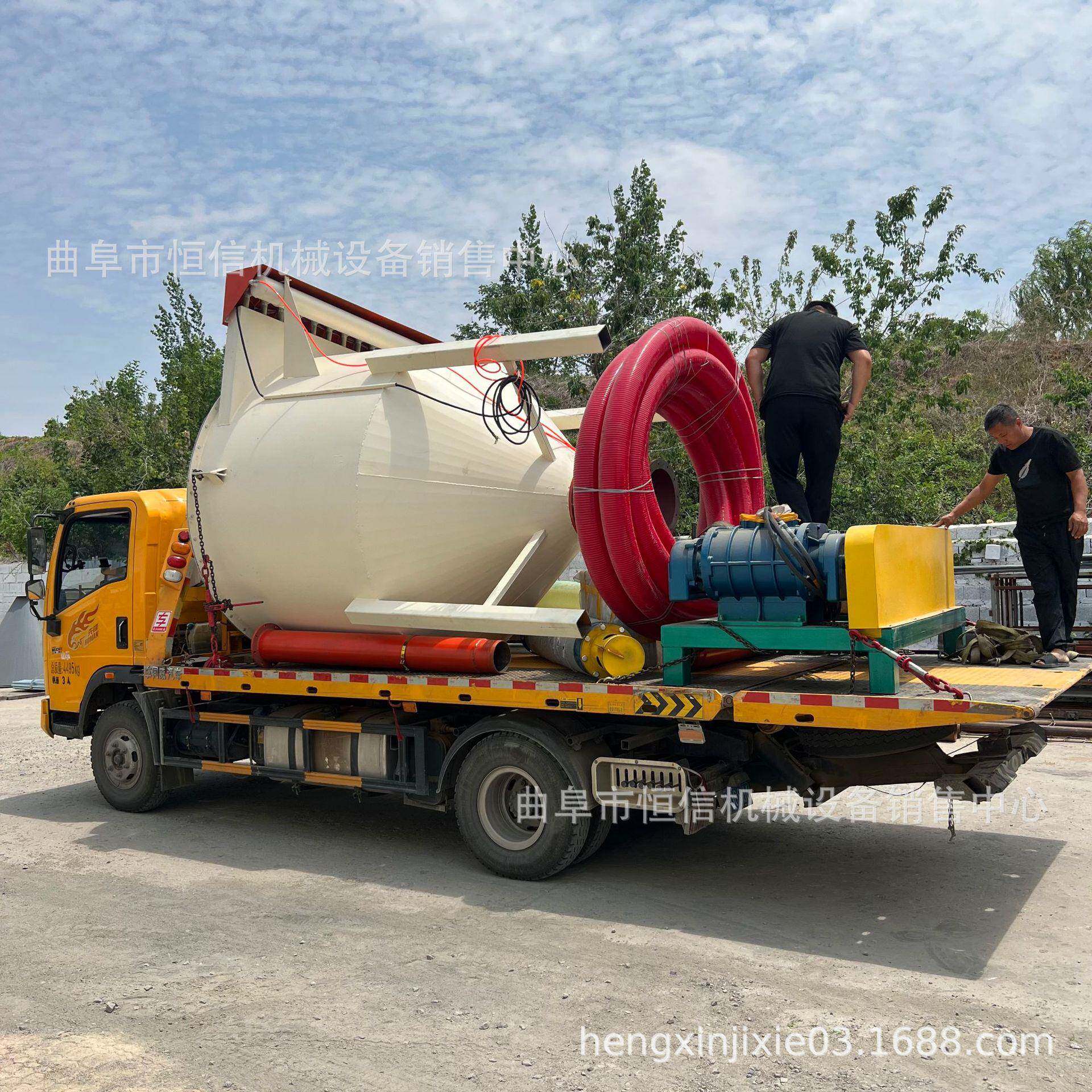 江西库房水泥灰灰罐车气力吸灰机zcjb焦炭煤渣30m负压吸料机直供
