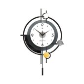 甄选现轻奢钟表挂钟客厅创意家用装 饰餐厅简约时钟级感挂墙免打孔