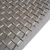 甄选304编织网不锈钢筛网钢丝平纹编织轧花网热镀锌铁丝方孔网