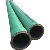 甄选DN100mm 耐磨橡胶水管 600mm钢丝法兰吸水橡胶管螺旋钢丝水管