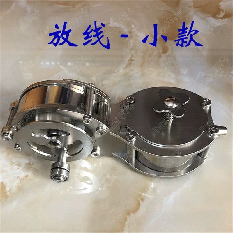 结实耐摔不锈钢墨斗工程放线器工地放线木工室内装修不锈钢墨斗