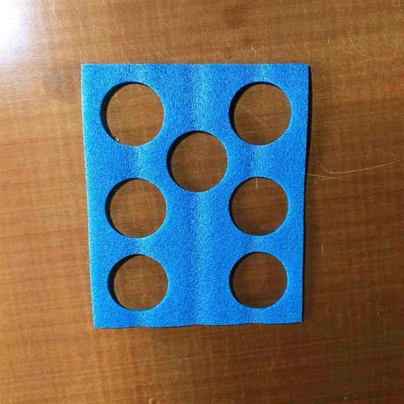 epe蓝色珍珠棉板材气泡包装棉保温抗震防压防潮垫软硬泡沫板材