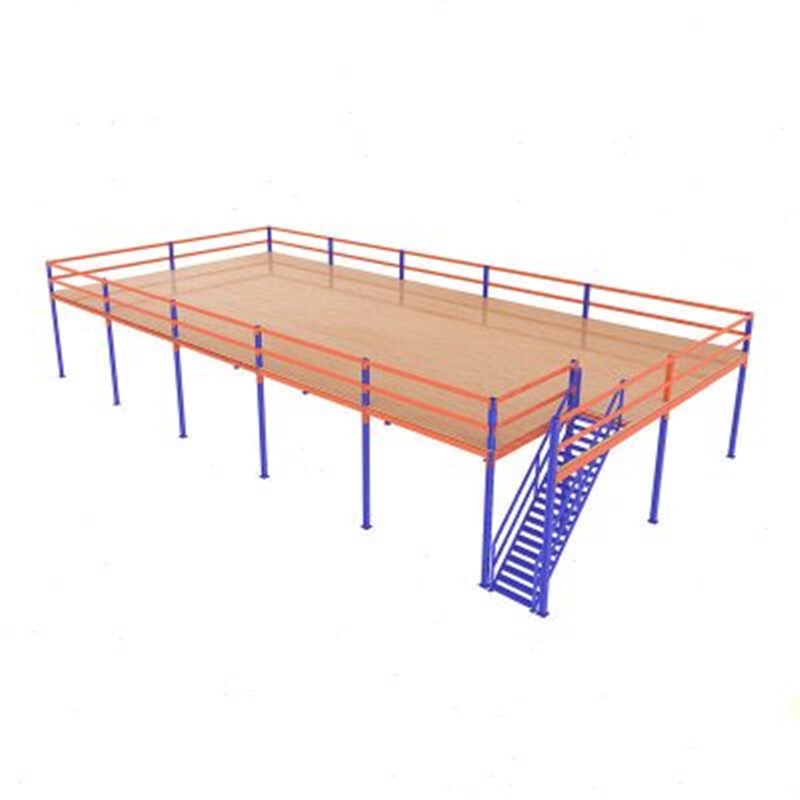 重型阁楼平台货架仓库二层阁楼隔层钢结构阁楼搭建平台定制可拆卸