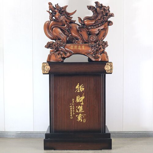 貔貅落地摆件一对大号公司乔迁开业礼物办公室饭店前台聚财装饰品