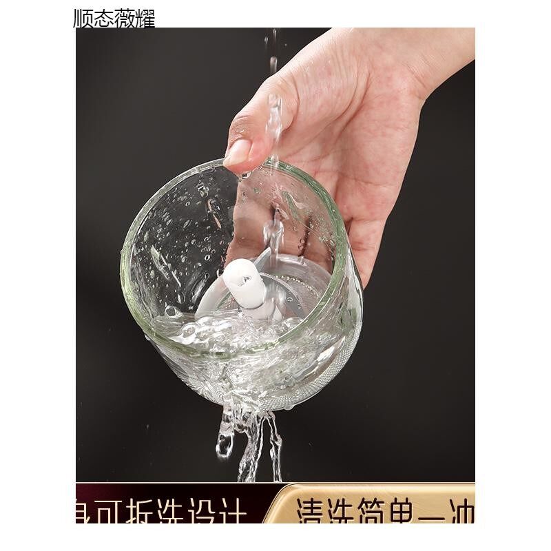 蒜泥神器电动捣蒜器家用无线打蒜器大蒜头搅碎自动捣蒜蓉辅食机