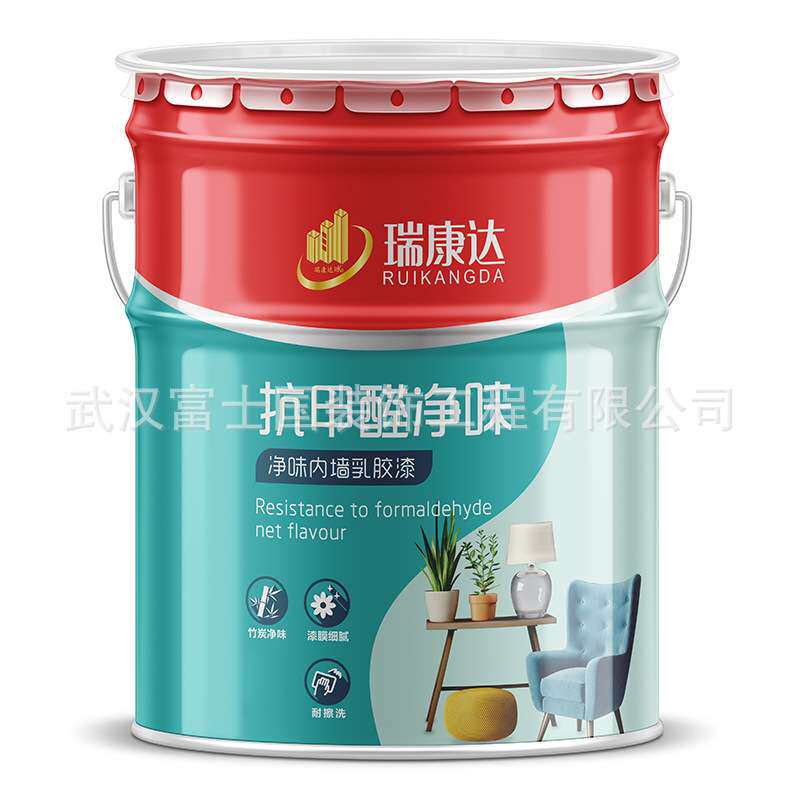 现货供应内墙工程漆 室内装修白色涂料 大桶乳胶漆净味漆防霉