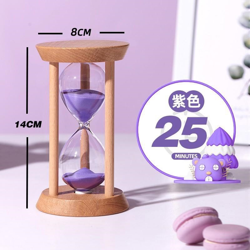 新年沙漏计时器儿童5/10/25/30分钟半小时流沙瓶摆件定制时间新款