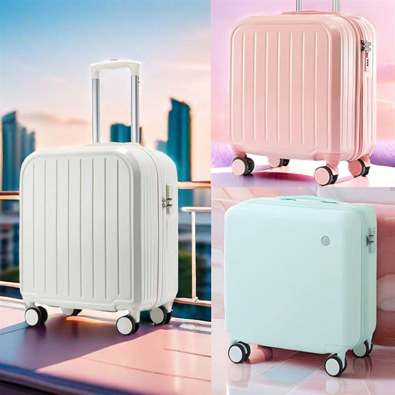 密码箱小b型20寸轻便登机箱拉杆箱小号行李箱女韩版18寸旅行箱皮