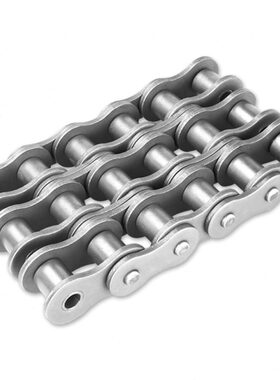 甄选28A精密滚子链条 1.6寸工业传动链条 节距44.45配套石子斗提