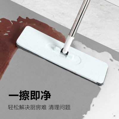 厨房满铺地垫PU皮革防滑防水防油免洗清洁可擦裁剪pvc耐脏蹭脚垫